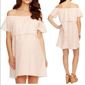 Rosie Pope NWT Maternity Camille Dress in Ballet Pink 👶🏻💕